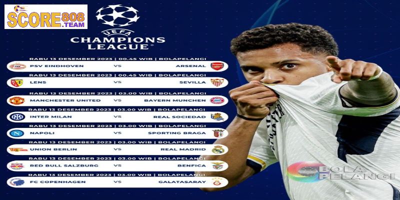 Jadwal Lengkap Pertandingan Liga Champions Hari Ini